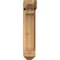 Ekena Millwork Legacy Arts and Crafts Smooth Bracket w/ Offset Brace, Western Red Cedar, 5 1/2"W x 14"D x 26"H BKT0604X14X26LEC03SWR - alternate 4